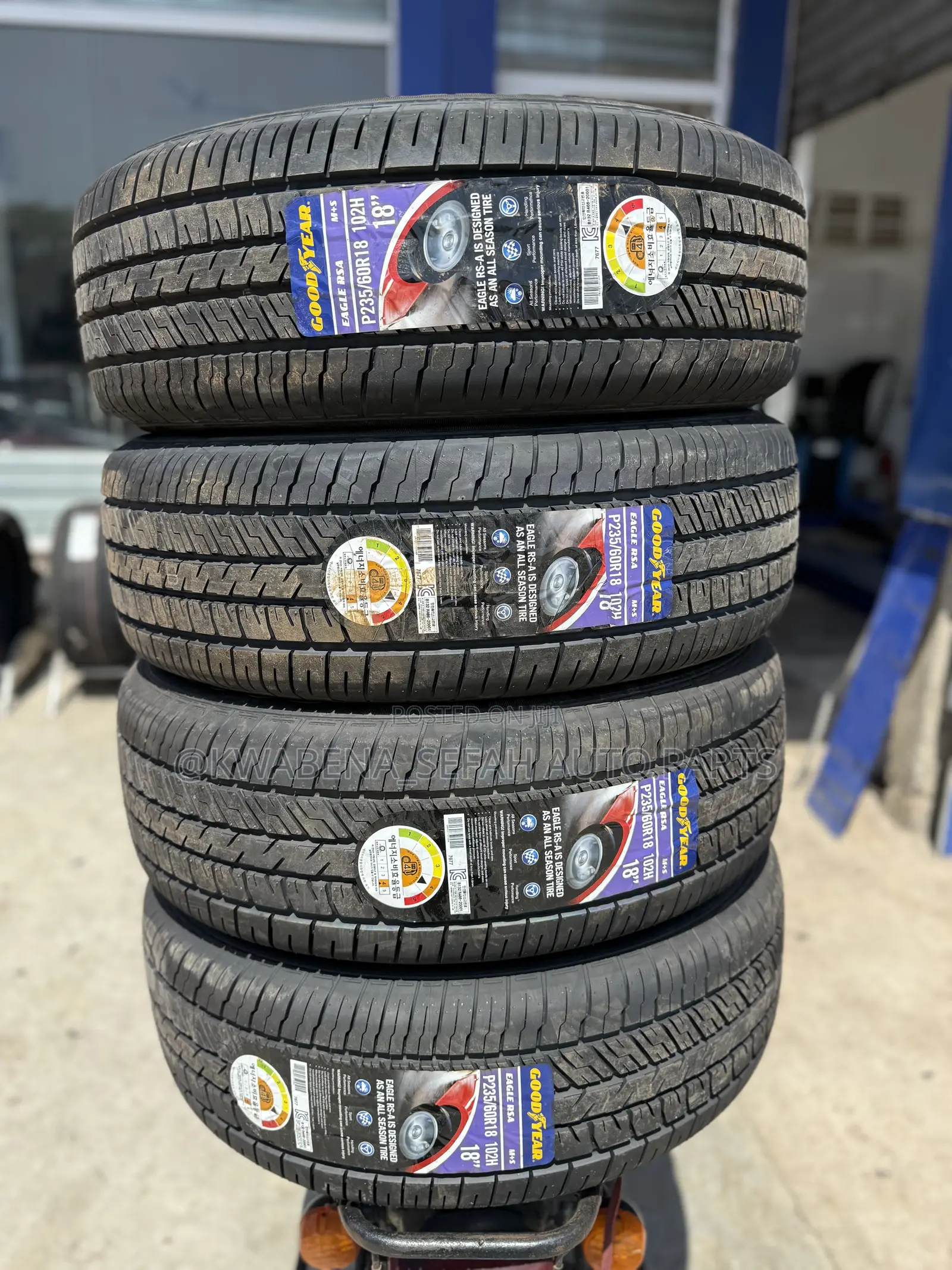 Original Goodyear 235/60r18 Tyres Available For All Cars