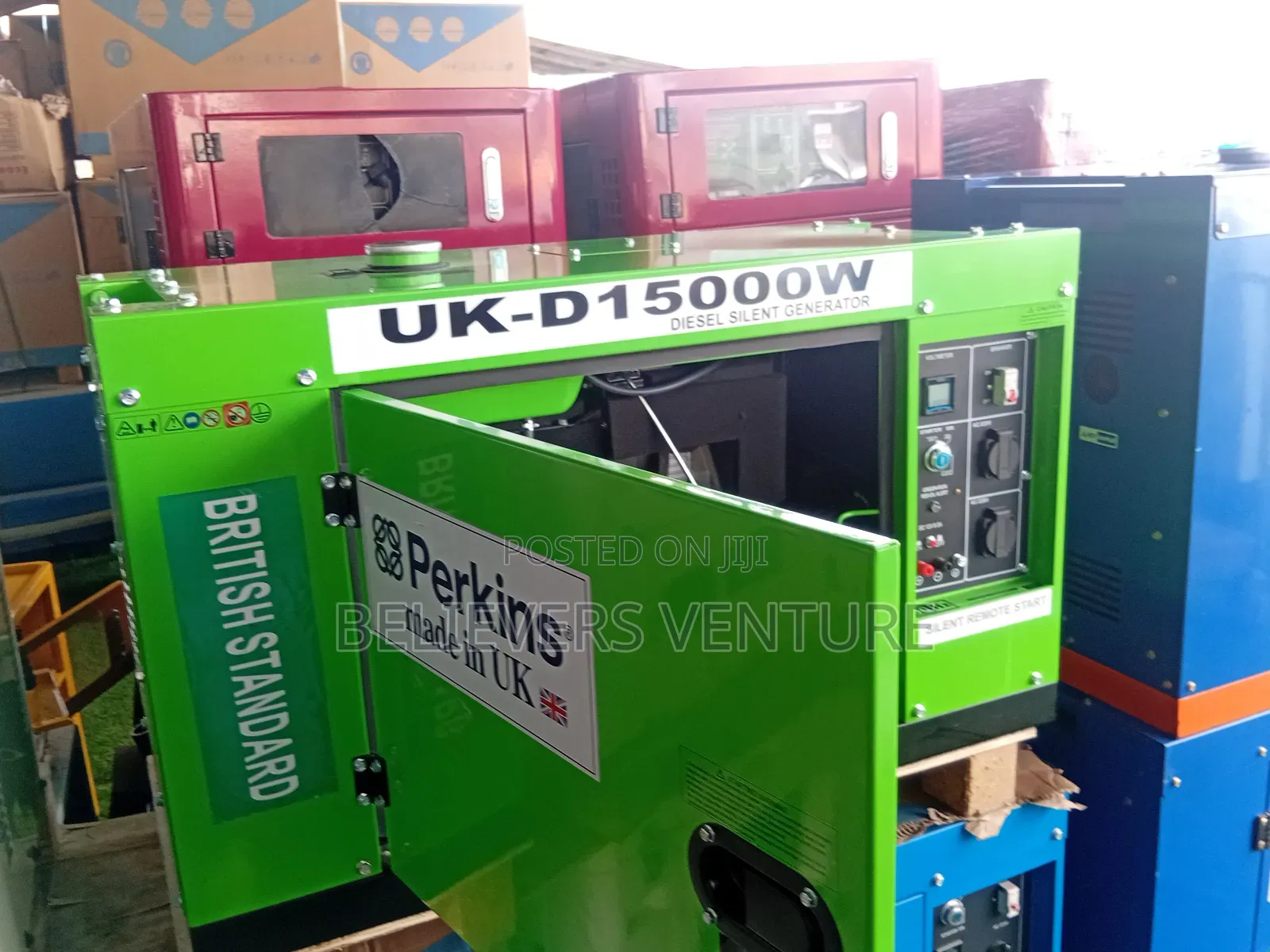 15 Kva Silentforce Diesel Generator – Acoustic Enclosed Design