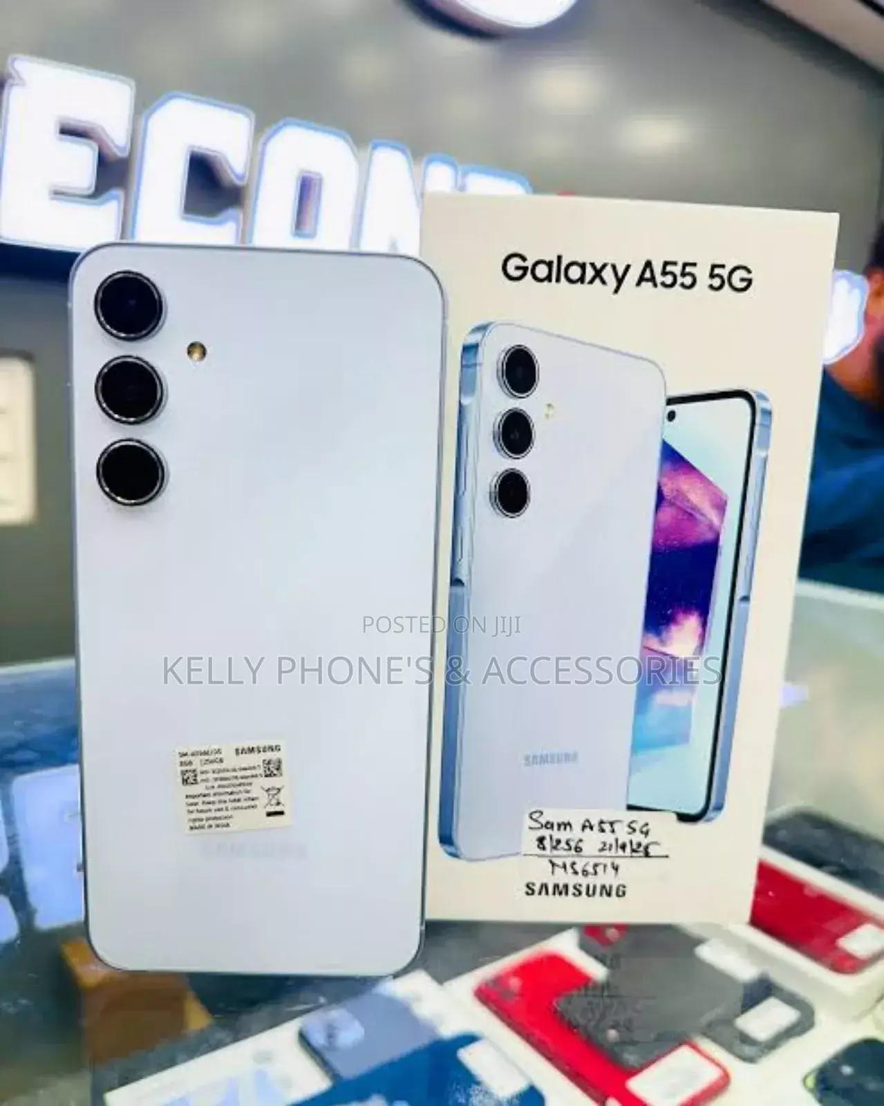 New Samsung Galaxy A55 256 GB White
