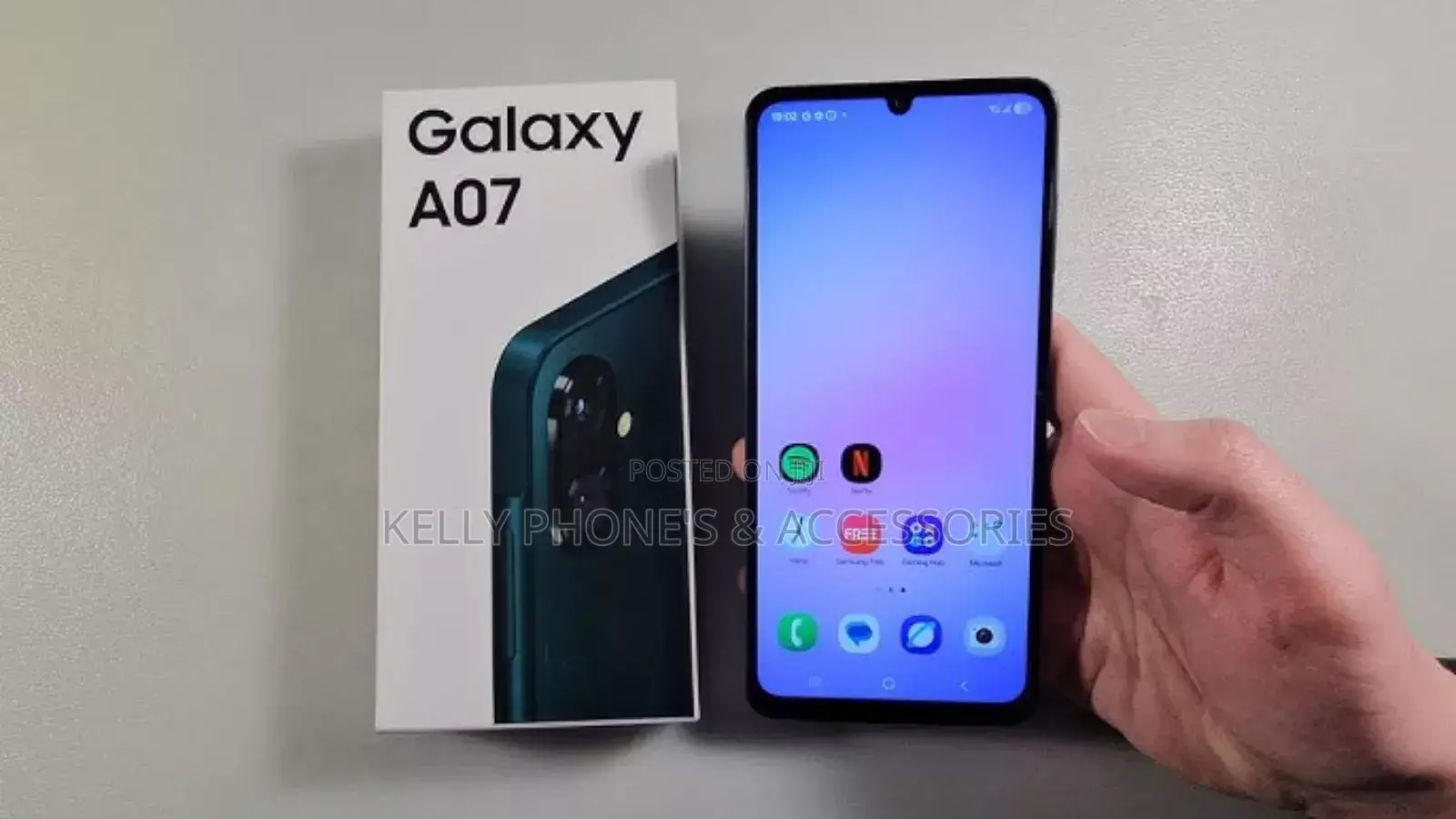 New Samsung Galaxy A07 4G 128 GB Black