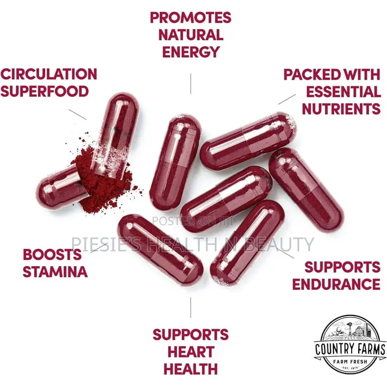 Country Farms Bountiful Beets Capsules, 90 Count