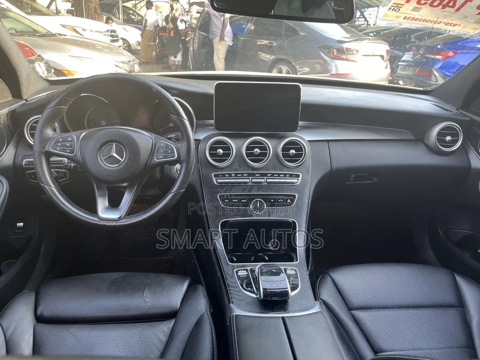 Mercedes-Benz C300 Base C300 AWD 4MATIC Sedan 2018 White