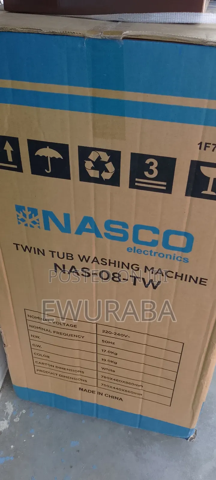 8kg Twin Tub Washing Machine