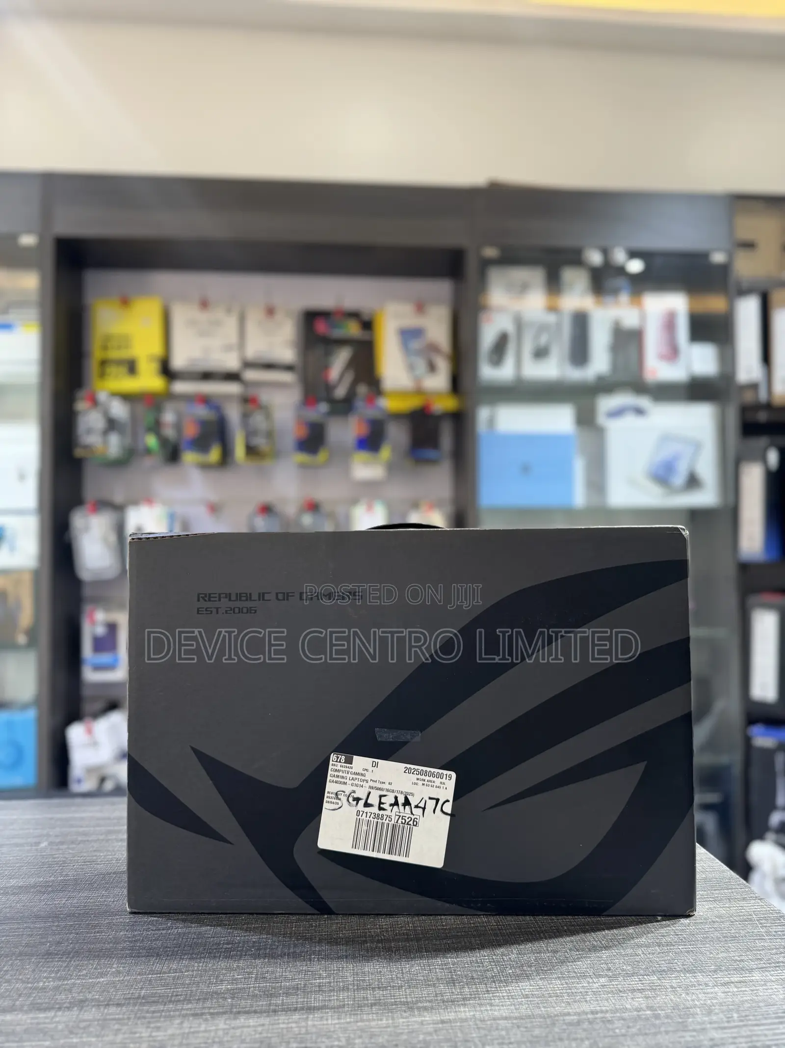 New Laptop Asus ROG Zephyrus G14 16GB AMD Ryzen 9 SSD 1T