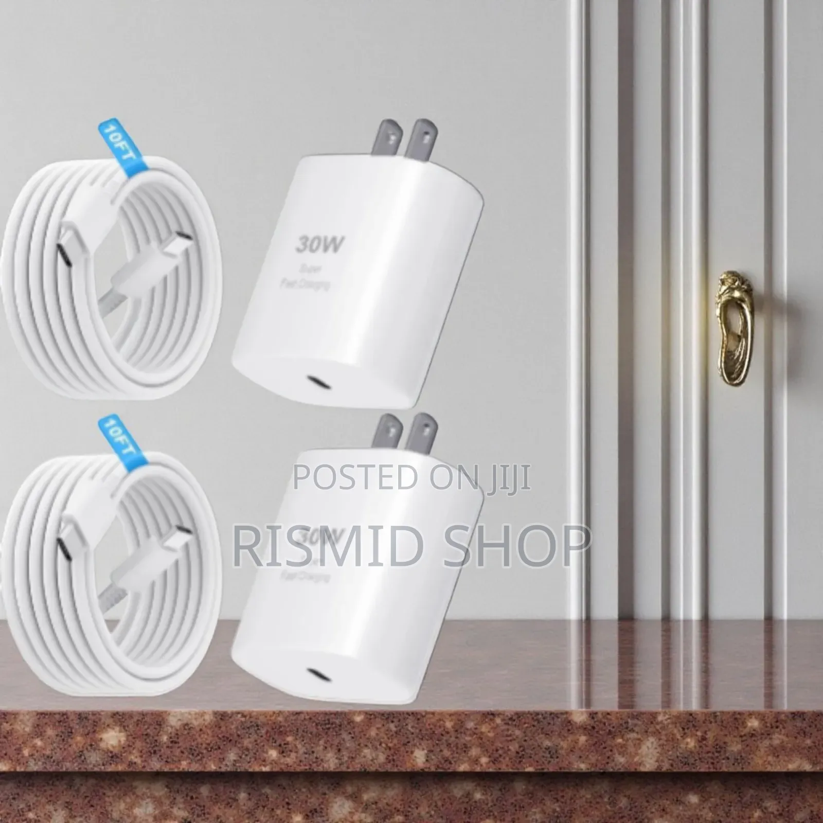 Original White iPhone 15 Pro Max Charger (252525)