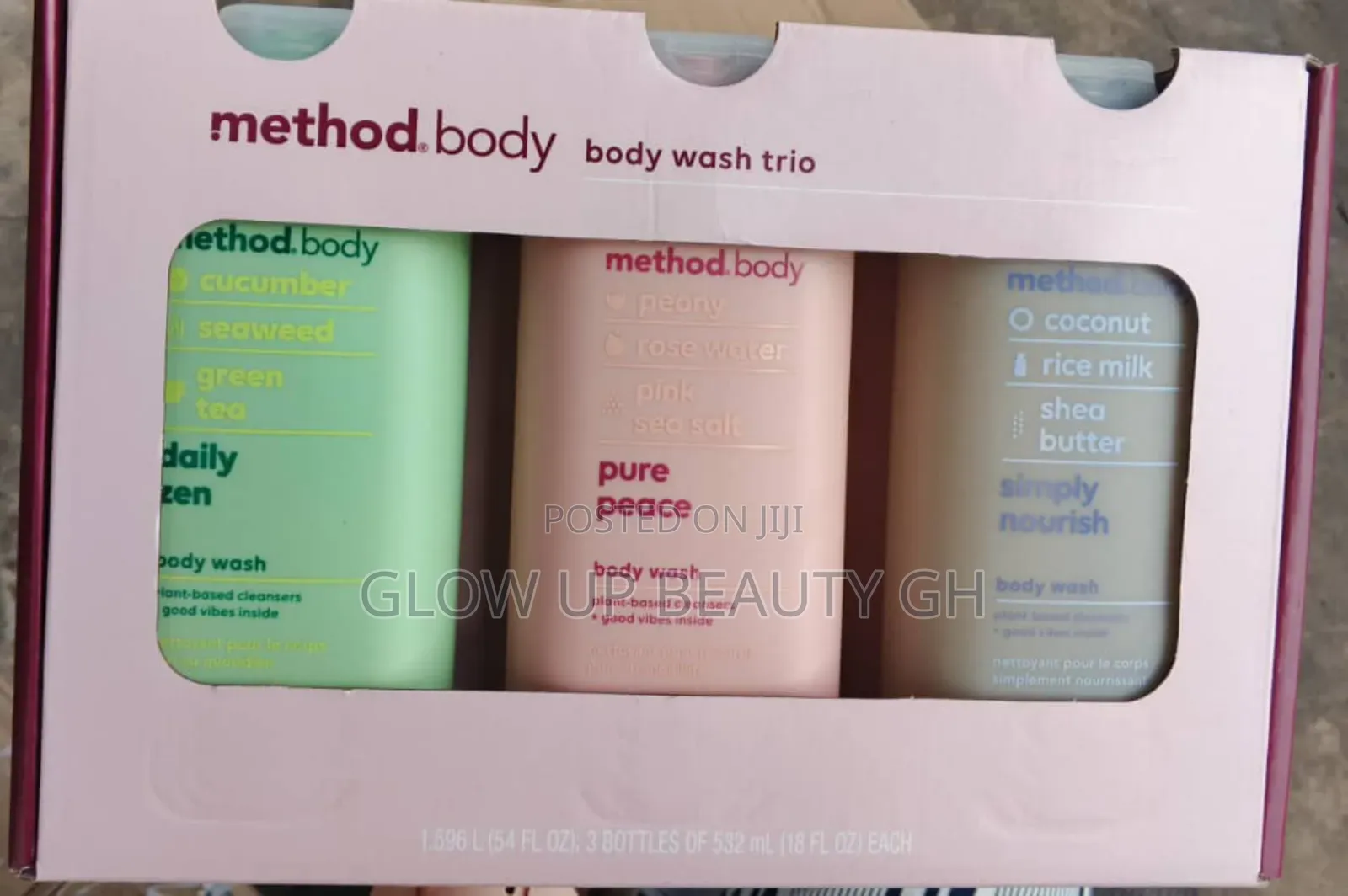 3packs Method Body Wash