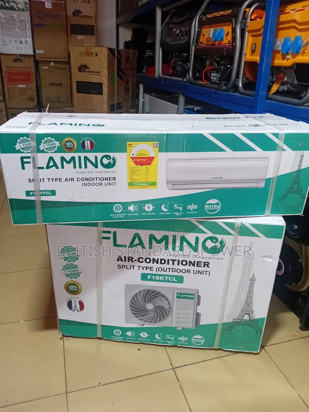 Flamino Beat the Heat 2.0hp Flamino Air Conditioner
