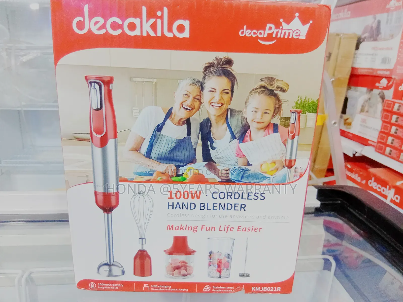**Decakila 100w Compact Blender**