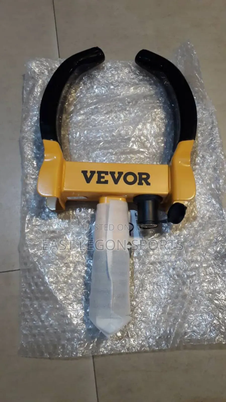 Wheel Clamp Steel Tire Tyre Lock Security Theft