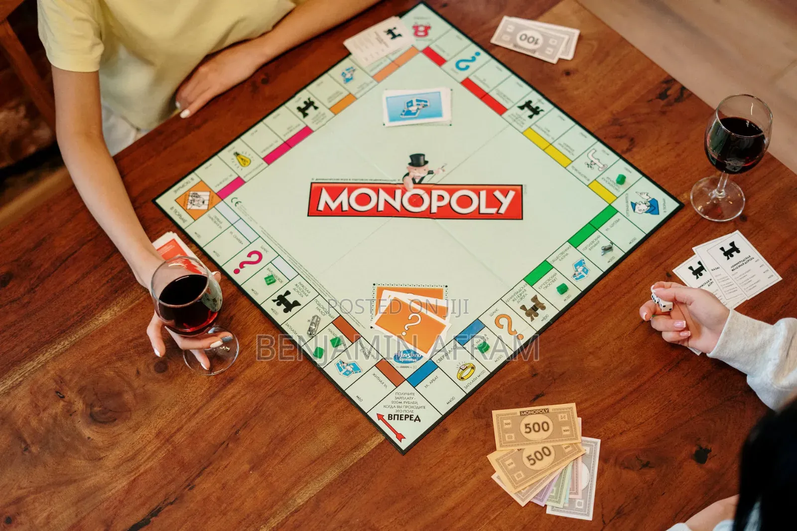Monopoly Dice Board Game