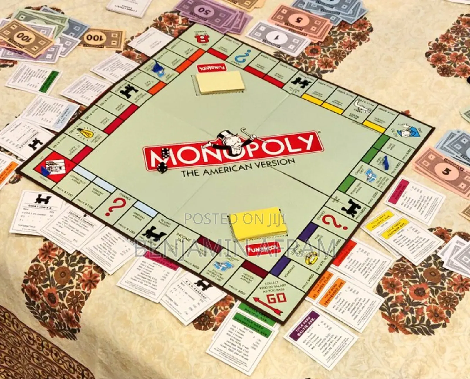 Monopoly Dice Board Game