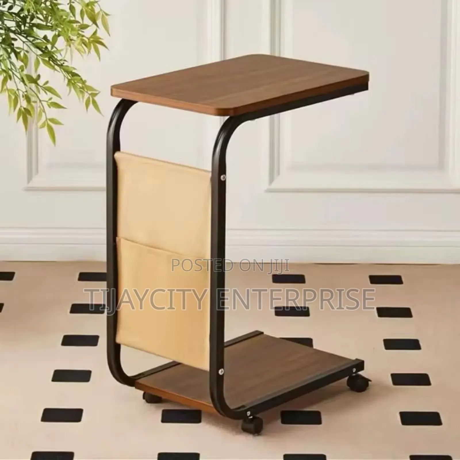 C-shaped Side Table
