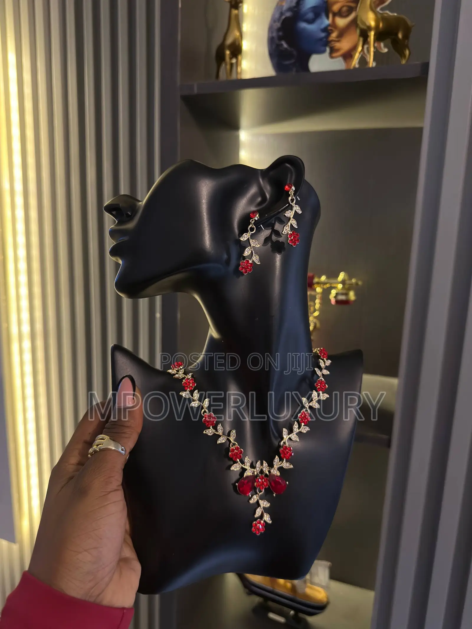 Bridal Jewelry Necklace and Earrings