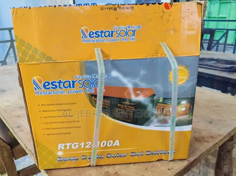 100a Solar Gel Battery (12v)