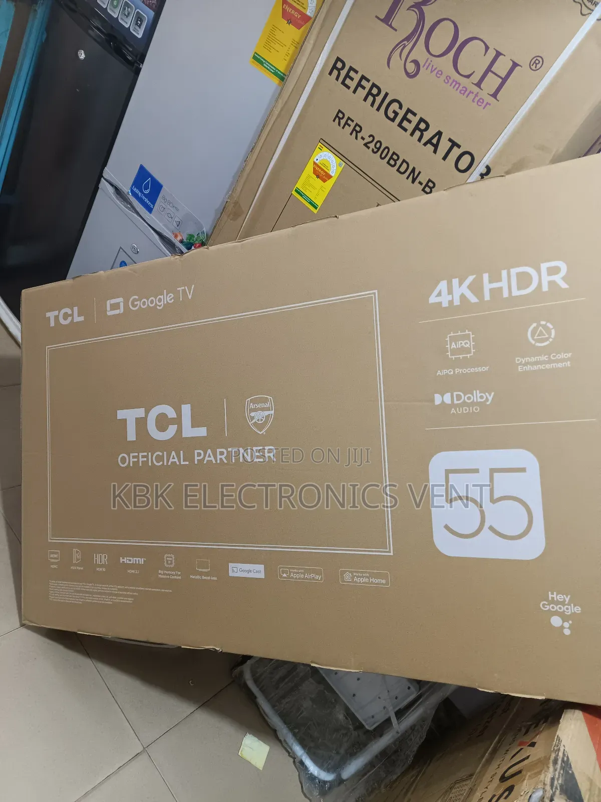 Black Friday Deal TCL 55"(55p6k) Smart HDR Uhd Satellite Led Tv