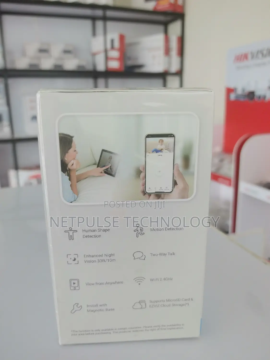 Ezviz Indoor 2.0mp Wifi Camera- Cs-H1c (1080p)