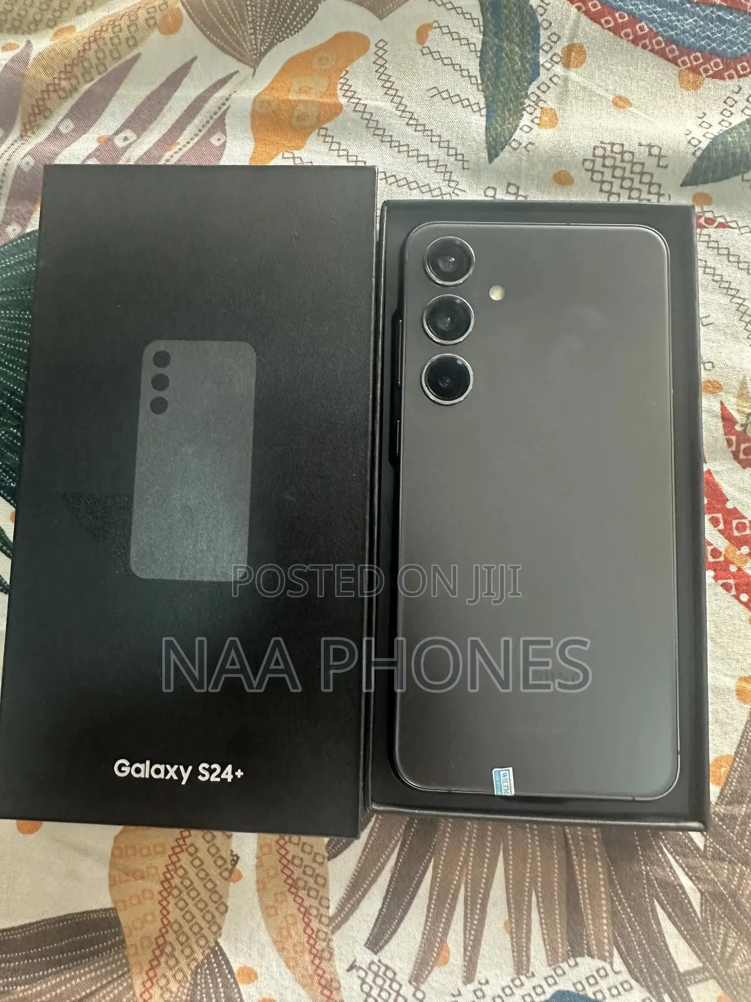 New Samsung Galaxy S24 Plus 256 GB Black