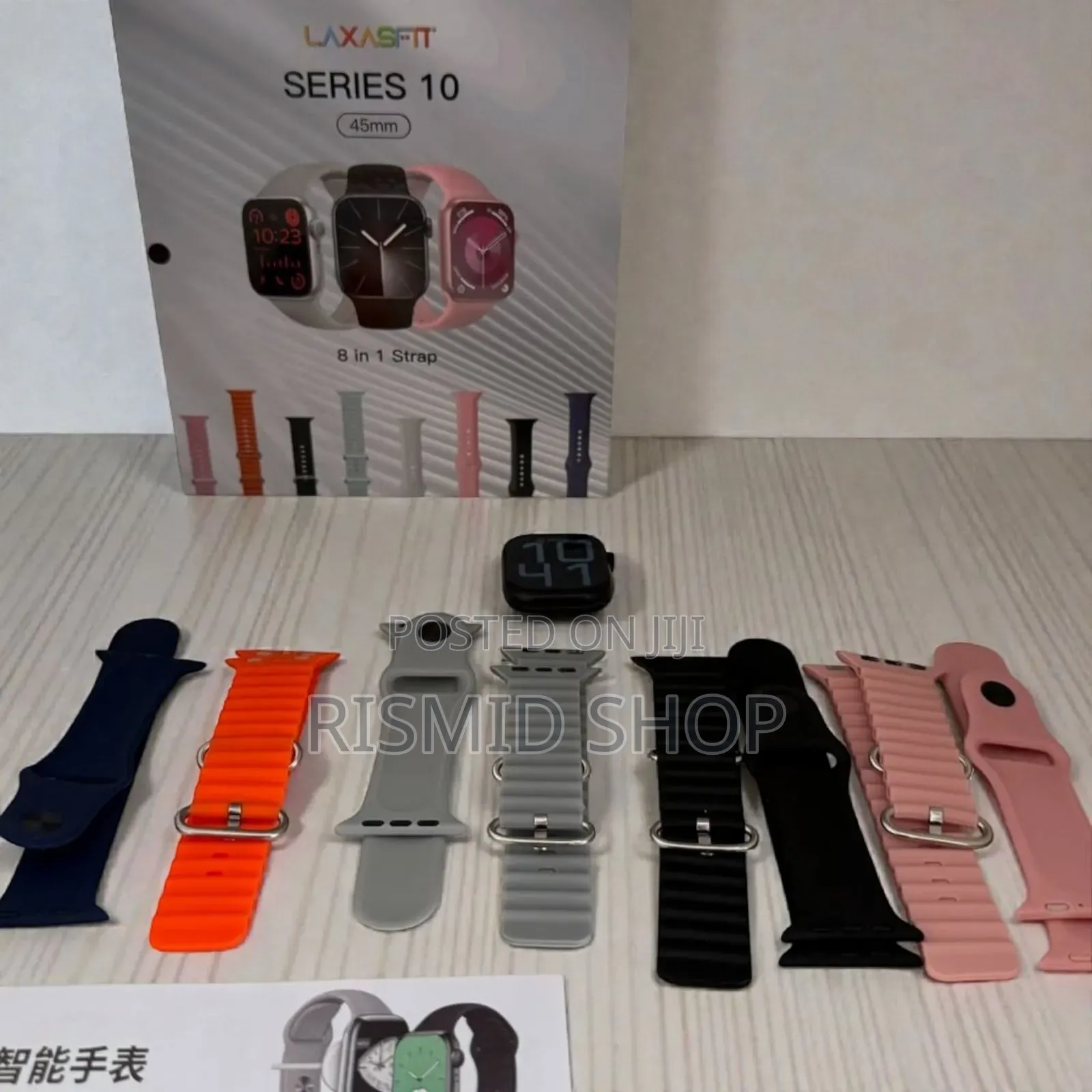 Laxasfit Series 10 Smartwatch 8 in 1 Set (332346)