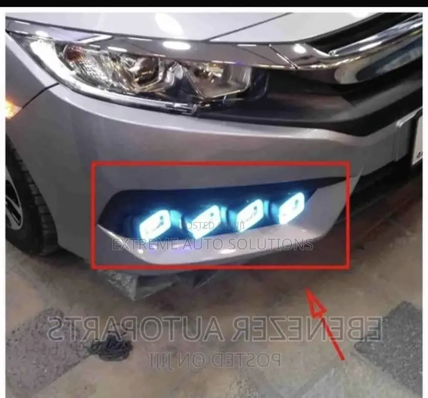 Honda Civic 2017 Front Bumper Light