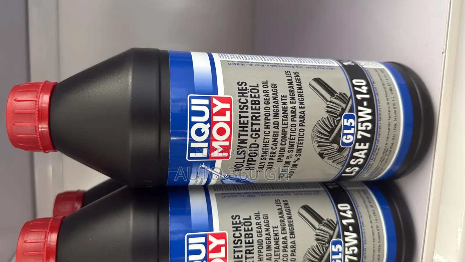 Fully Synthetic Hypoid Gear Oil (Gl5) Ls Sae 75w-140