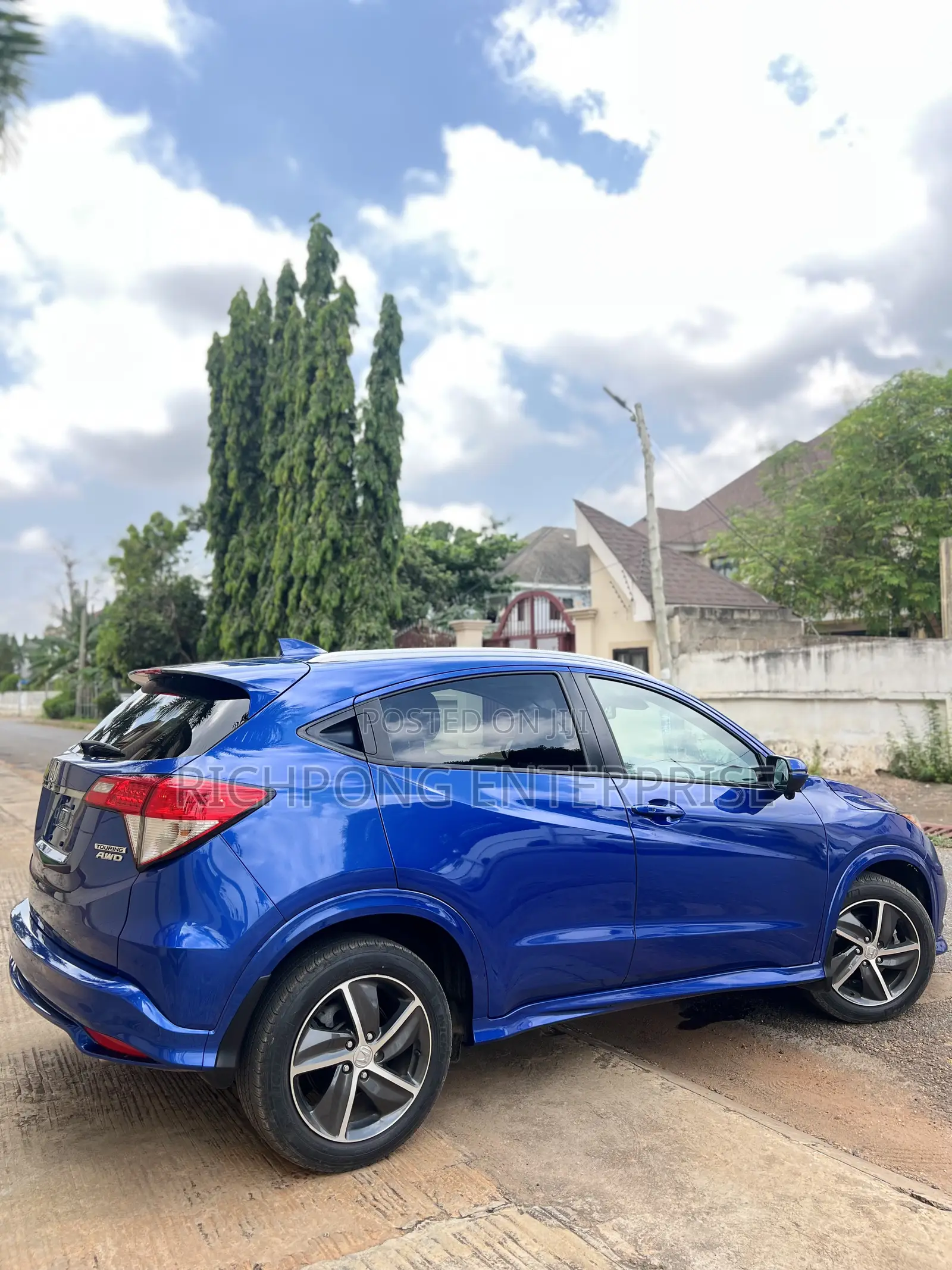 Honda HR-V Touring 2021 Blue