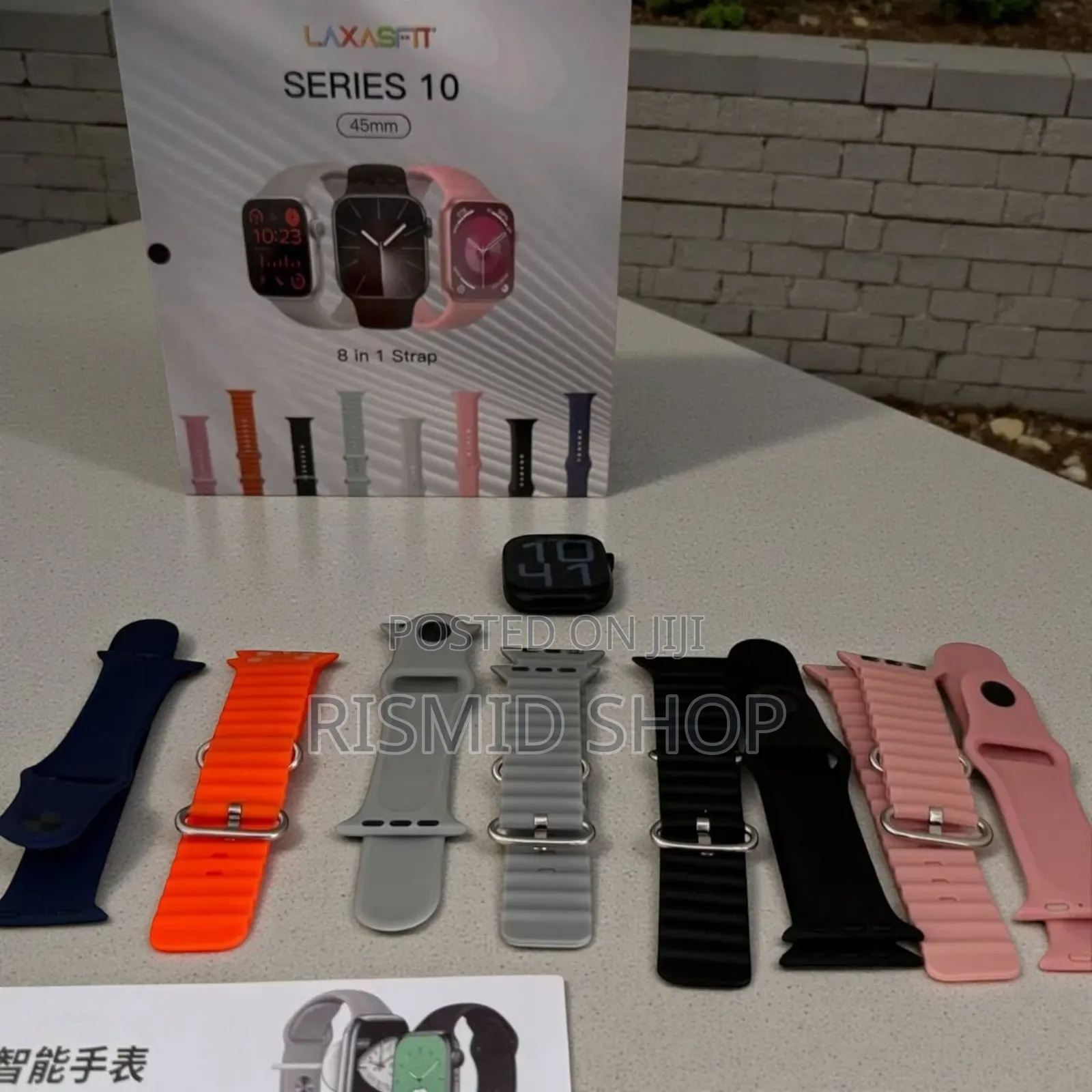 Laxasfit Series 10 Smartwatch 8 in 1 Set (528282)