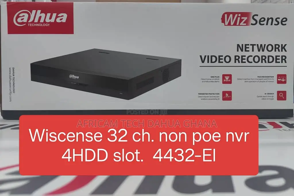 Dahua Wizsense 32channel Non Poe 4hdd Slot