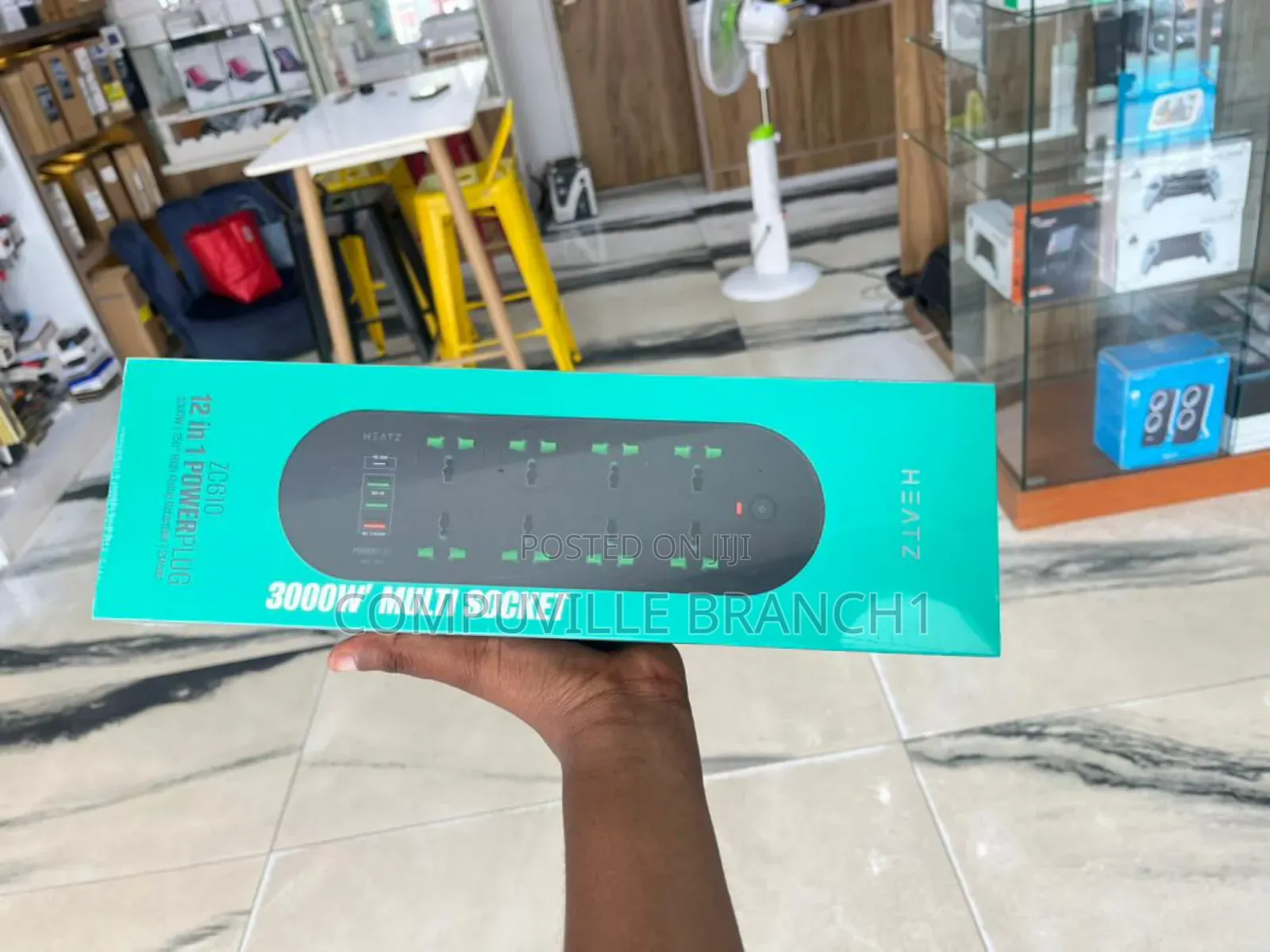 Heatz 12 in 1 3000w Multi Socket