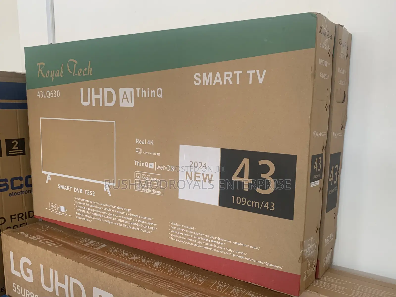 Royal Tech 43" Full Hd Smart Tv: Endless Entertainment on Demand