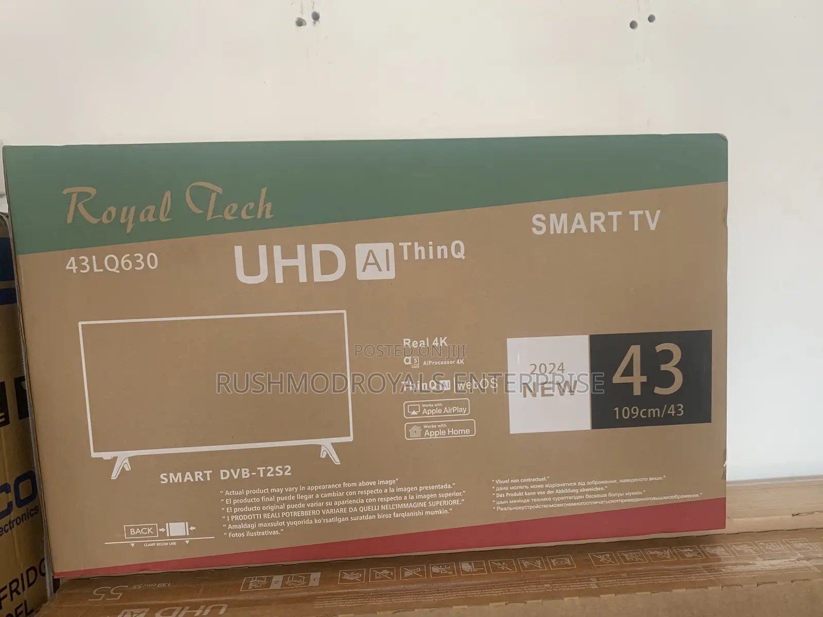 Royal Tech 43" Full Hd Smart Tv: Endless Entertainment on Demand