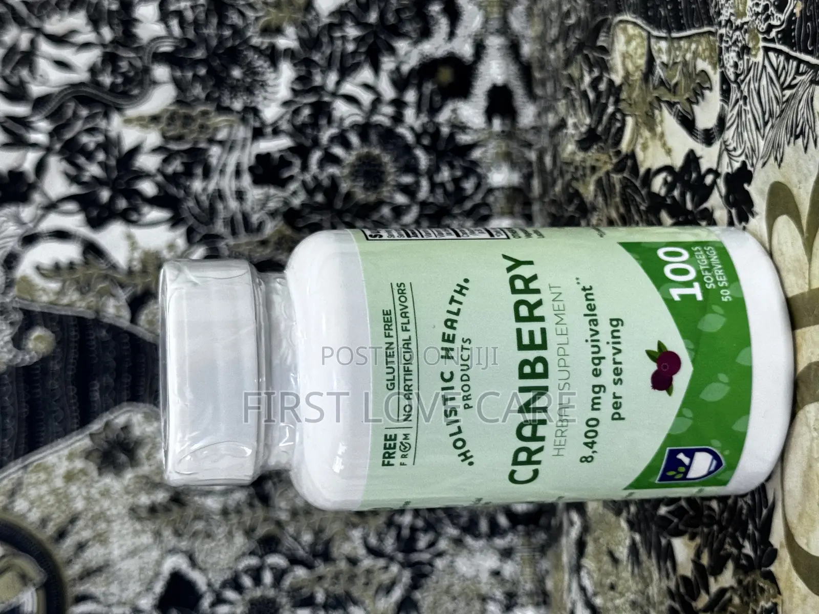 Holistic Health Cranberry Herbal Supplement 8,400 Mg