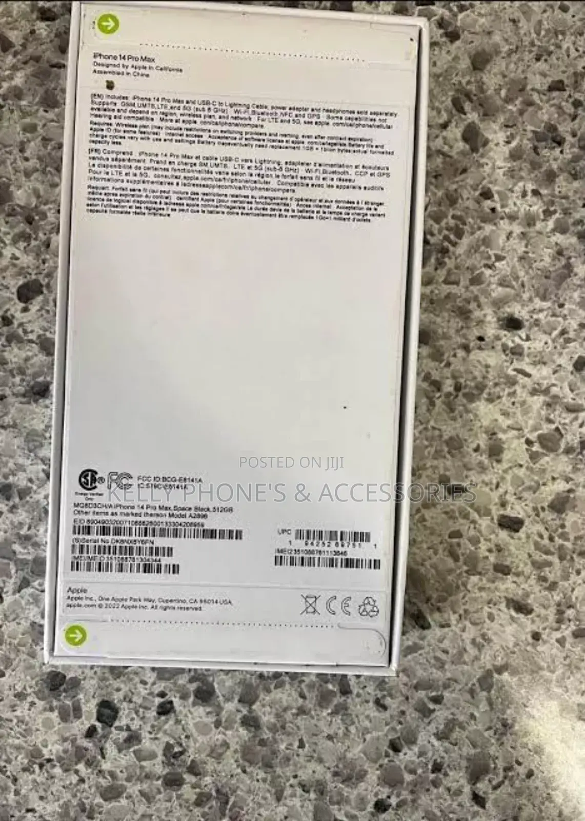 New Apple iPhone 14 128 GB Black