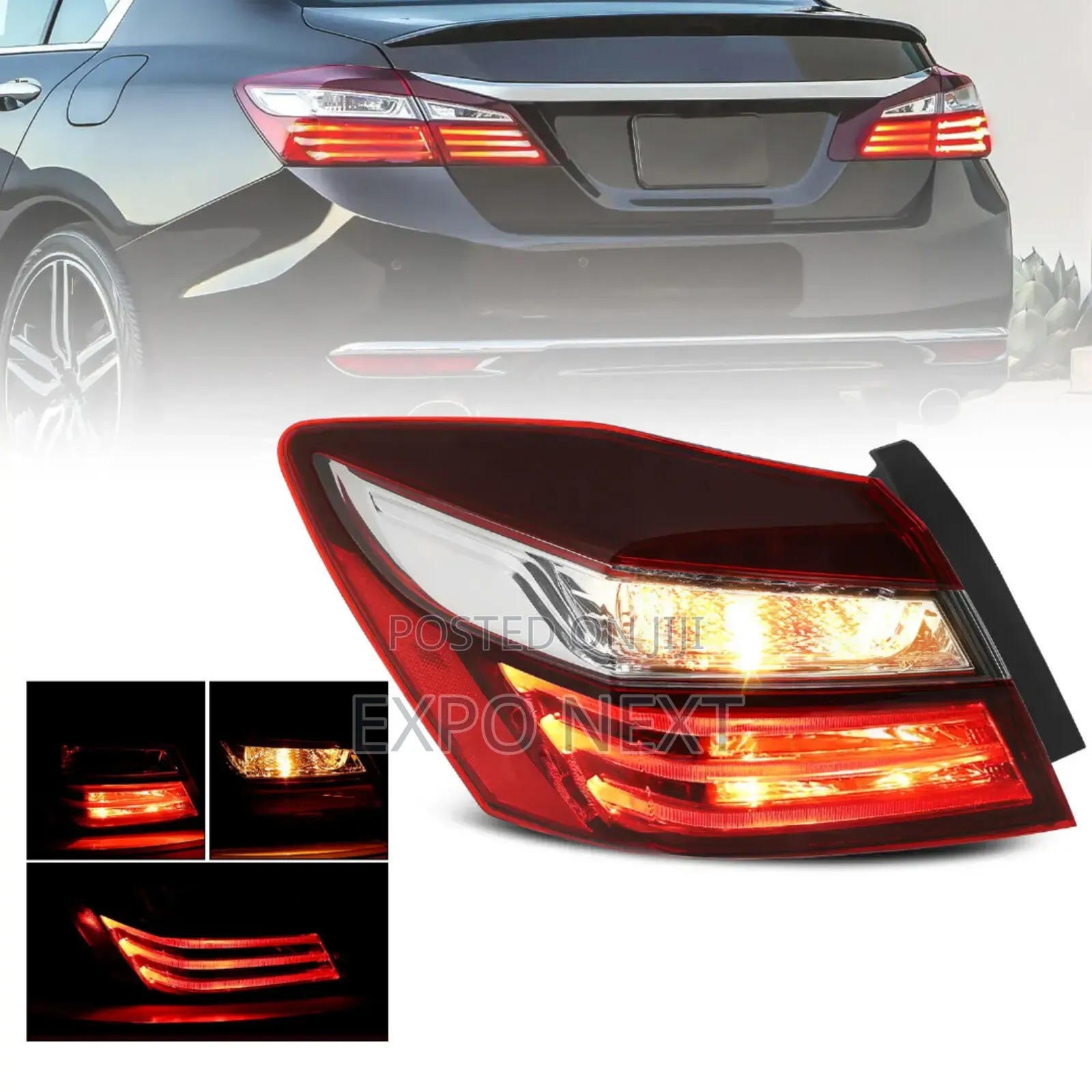 Taillight Outer For Honda Accord 2016-2017 Pair