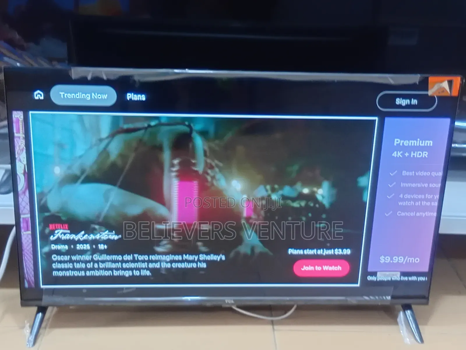 TCL 32" Bezel-Lite Android Smart Tv – Hd Smart Experience