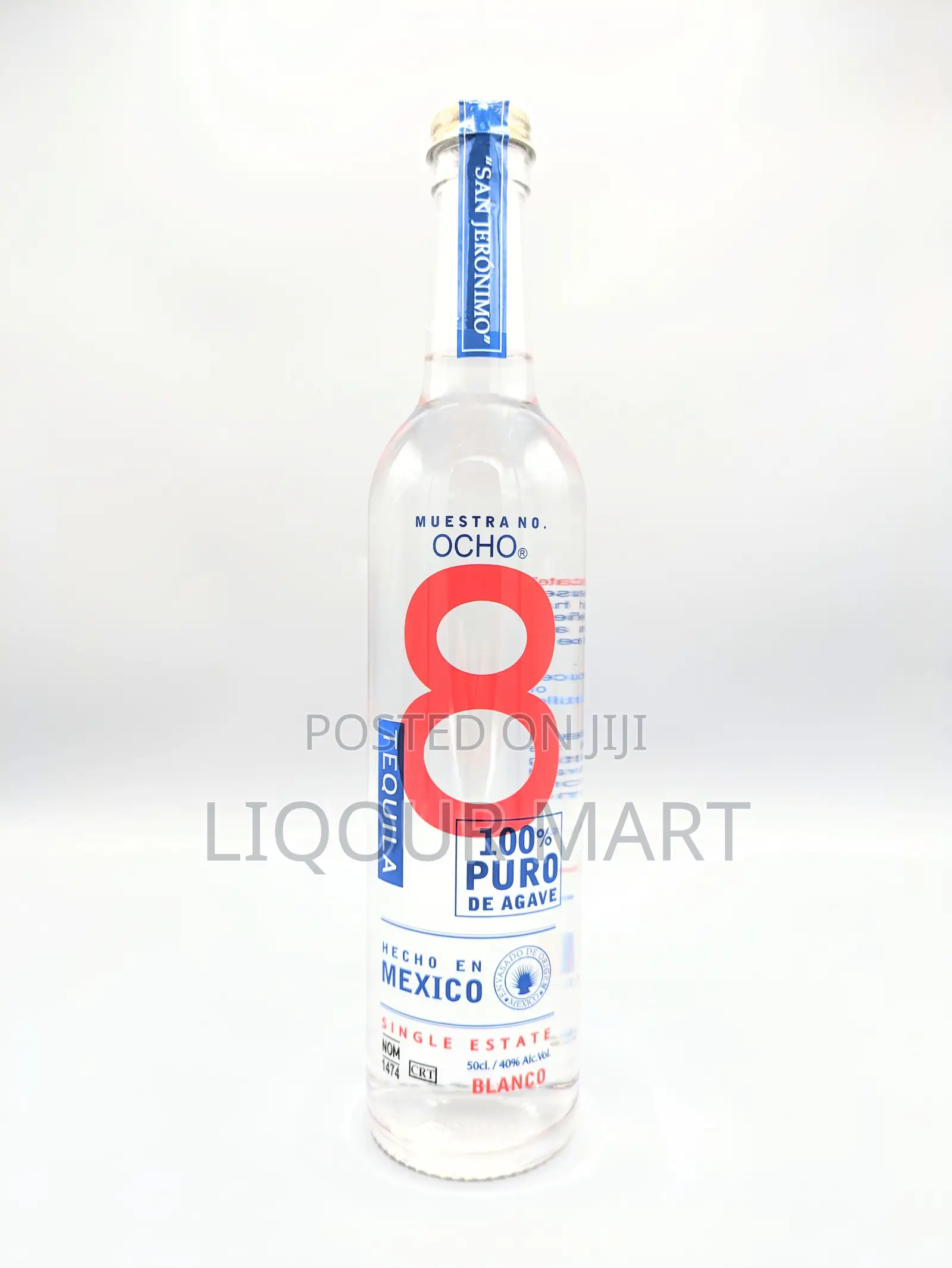 Ocho Tequila Blanco 50cl