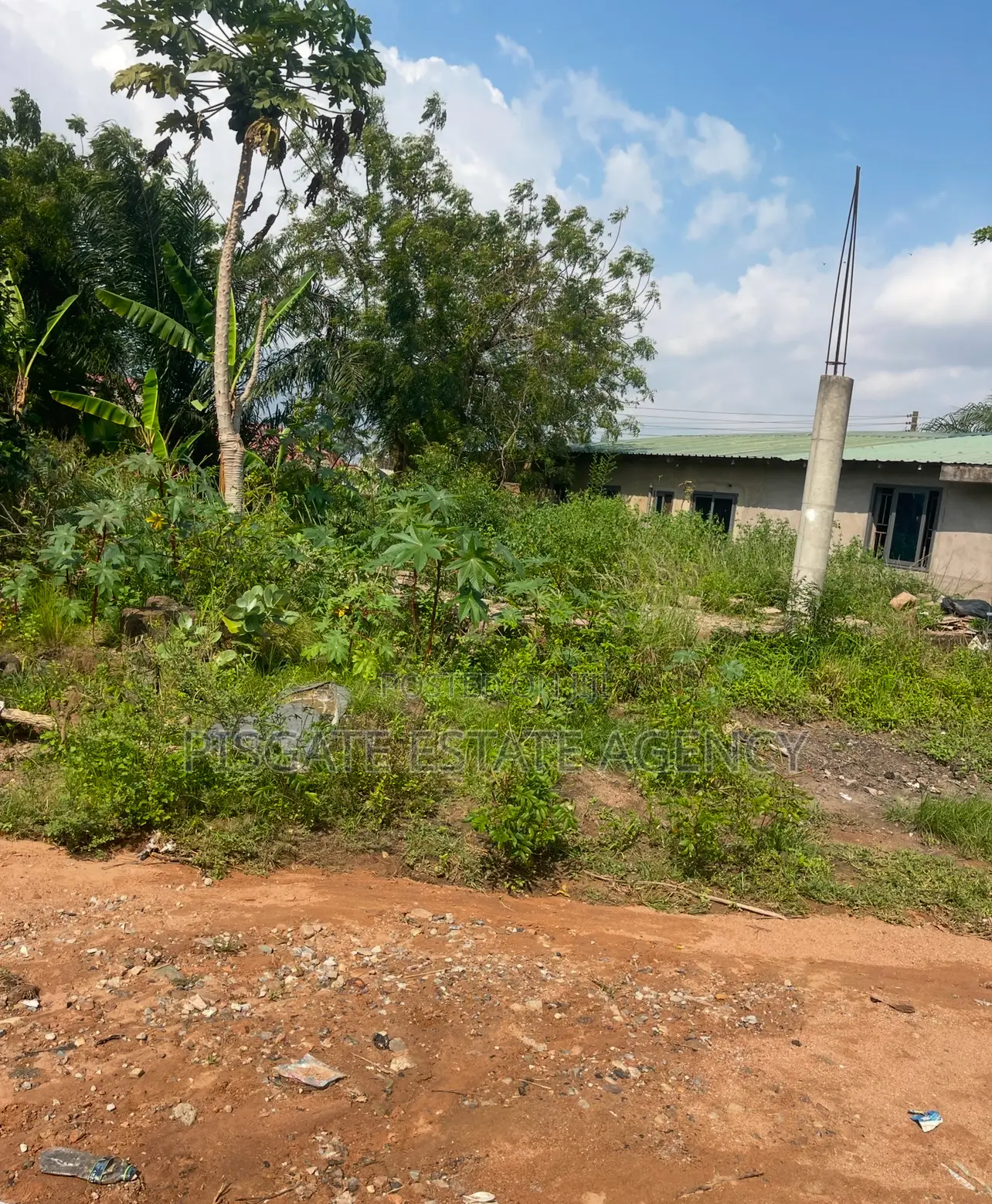 Half Plot for Sale at Ablekuma Pokuase Highway Just 2mins Walk.