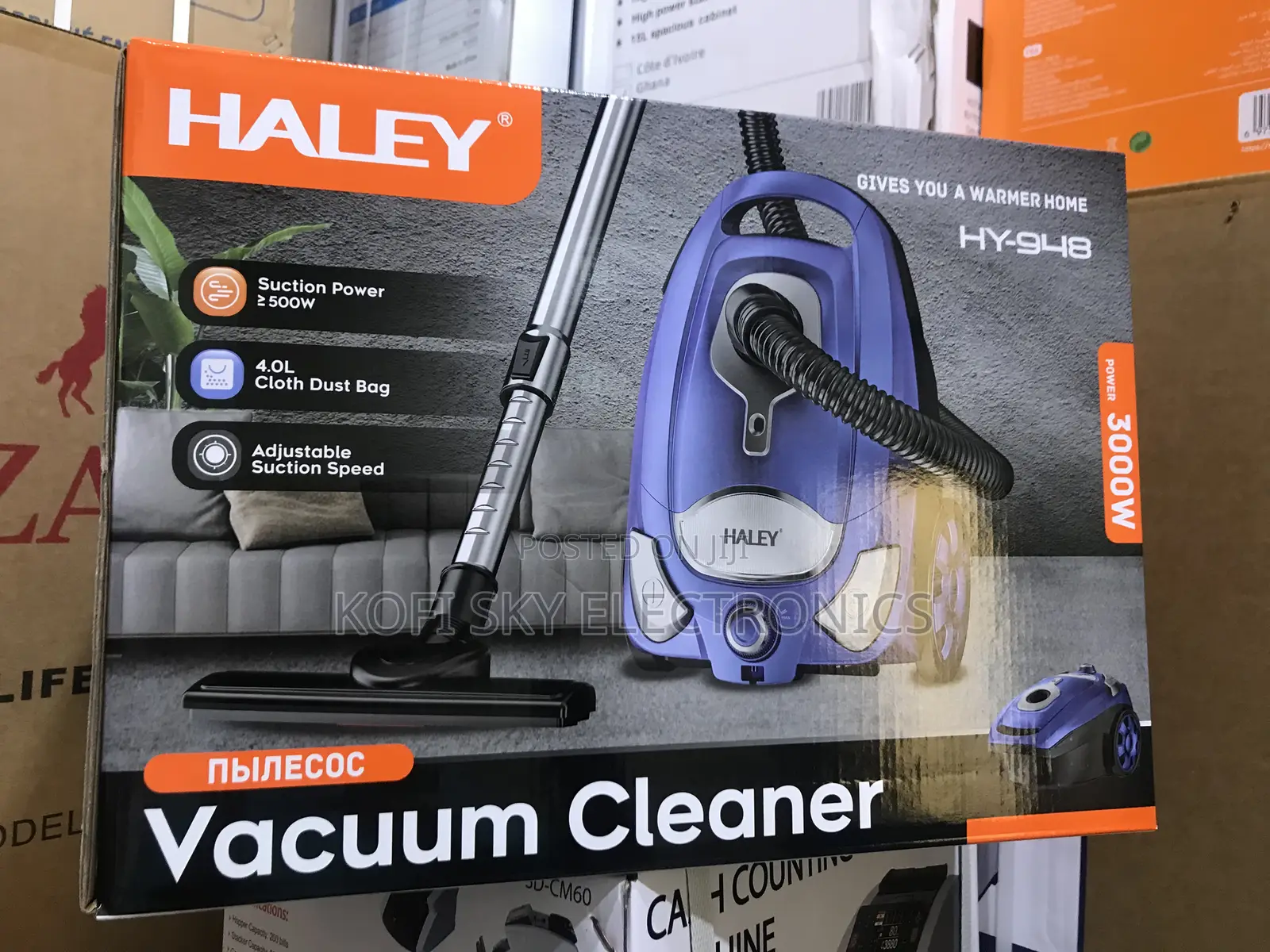 Haley Hy-948 3000watt Vacuum Cleaner