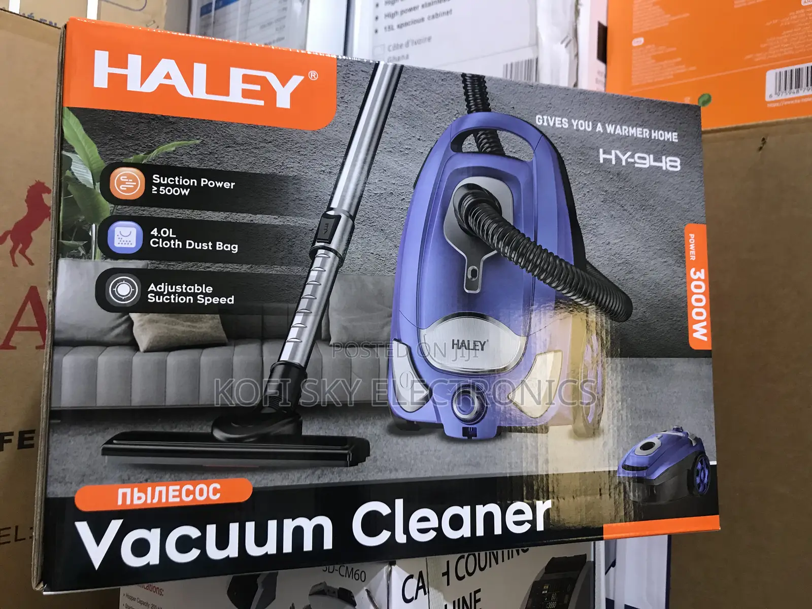 Haley Hy-948 3000watt Vacuum Cleaner