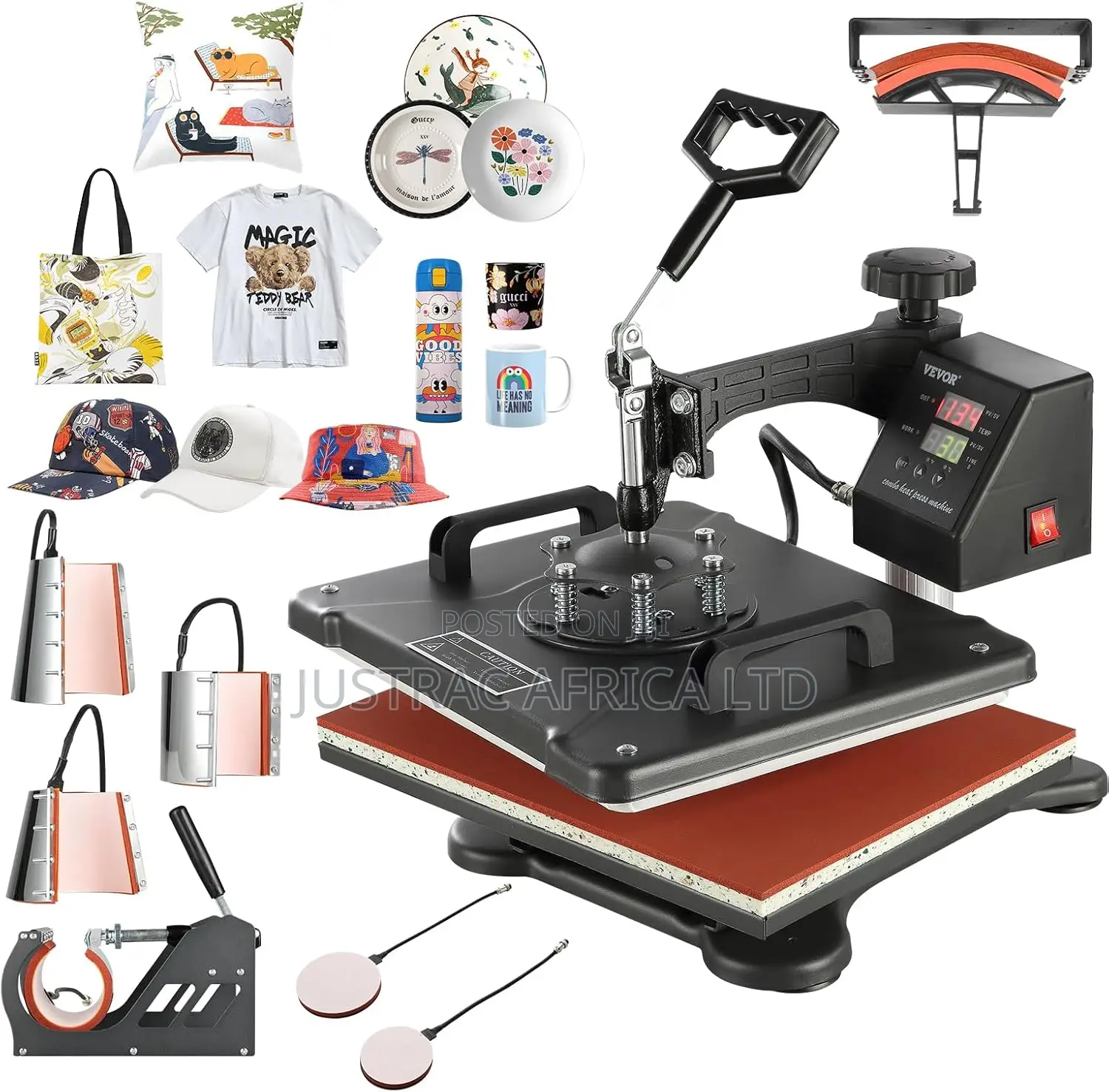 Latest 8 In 1 Heat Press Machine