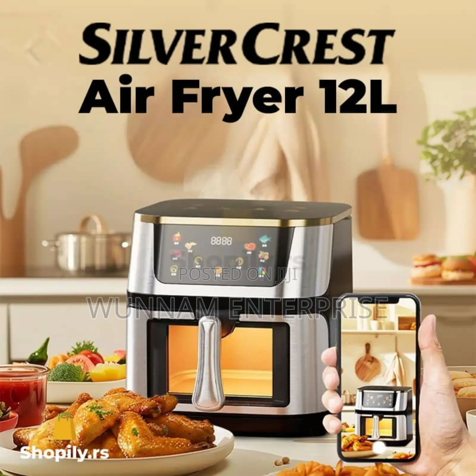 Silver Crest Airfryer 12 Litres