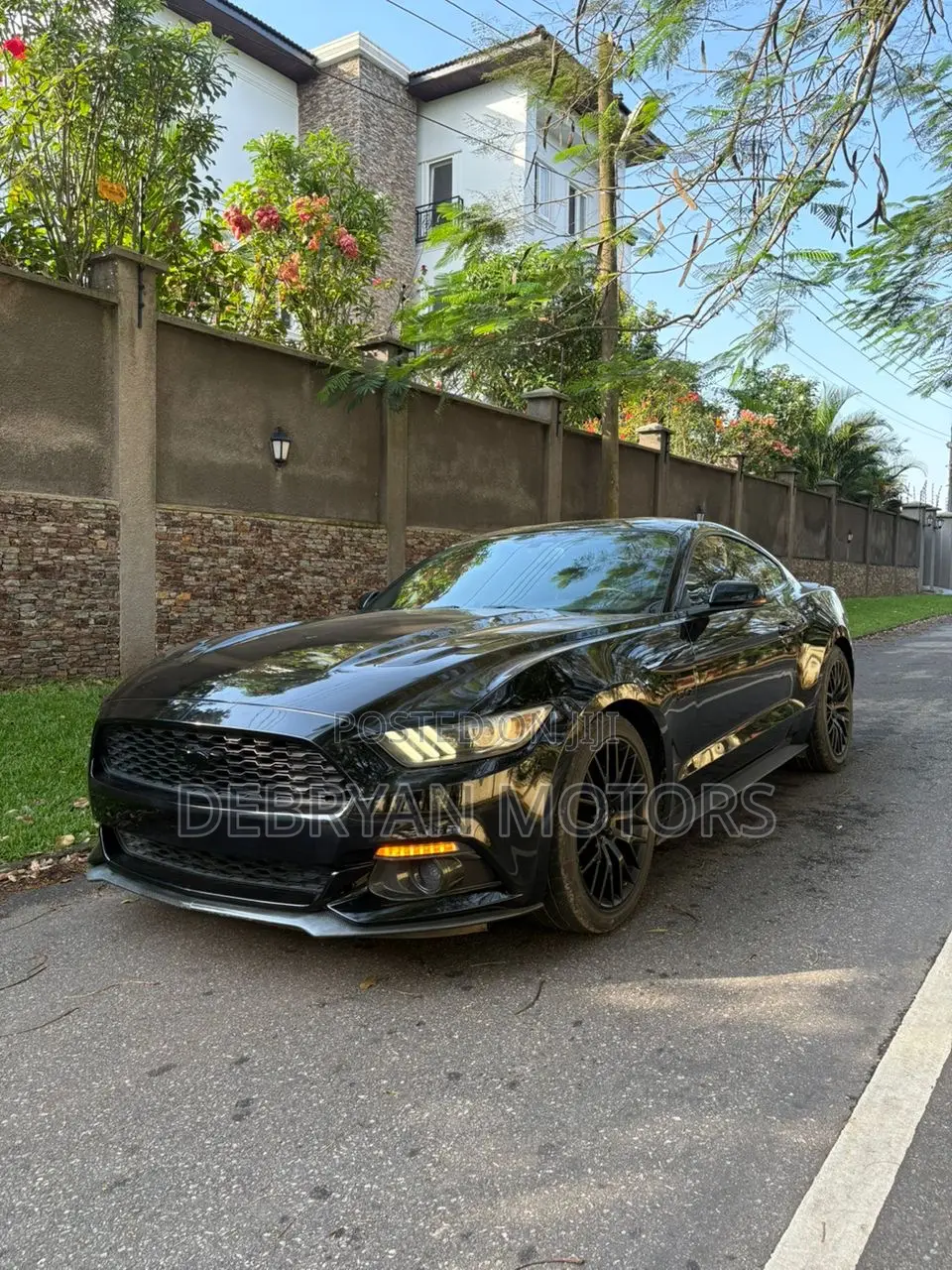 Ford Mustang EcoBoost Premium Fastback 2017 Black