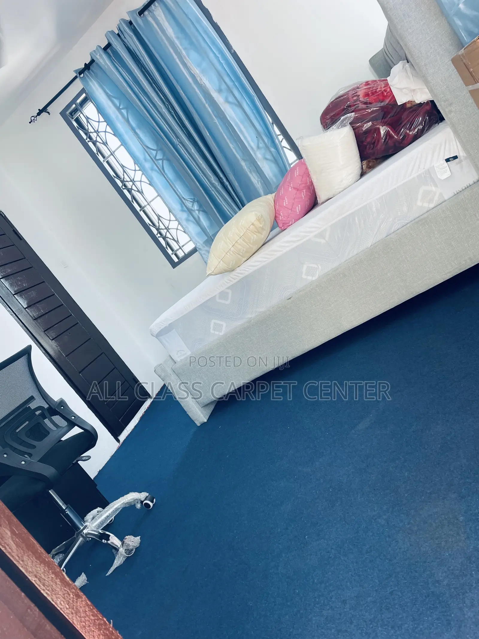 Blue Floor Carpet For Homes And Auditorium