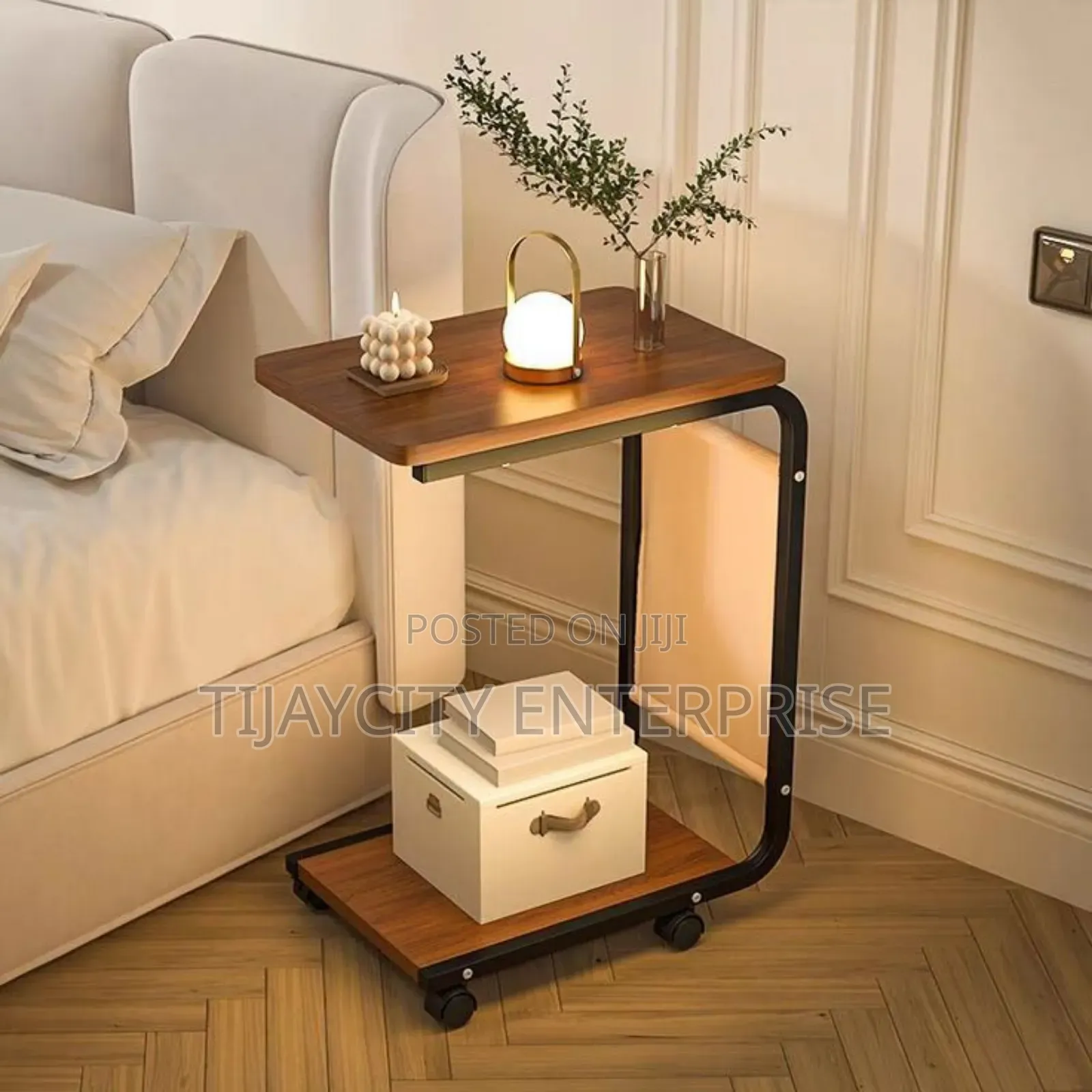 C-shaped Side Table