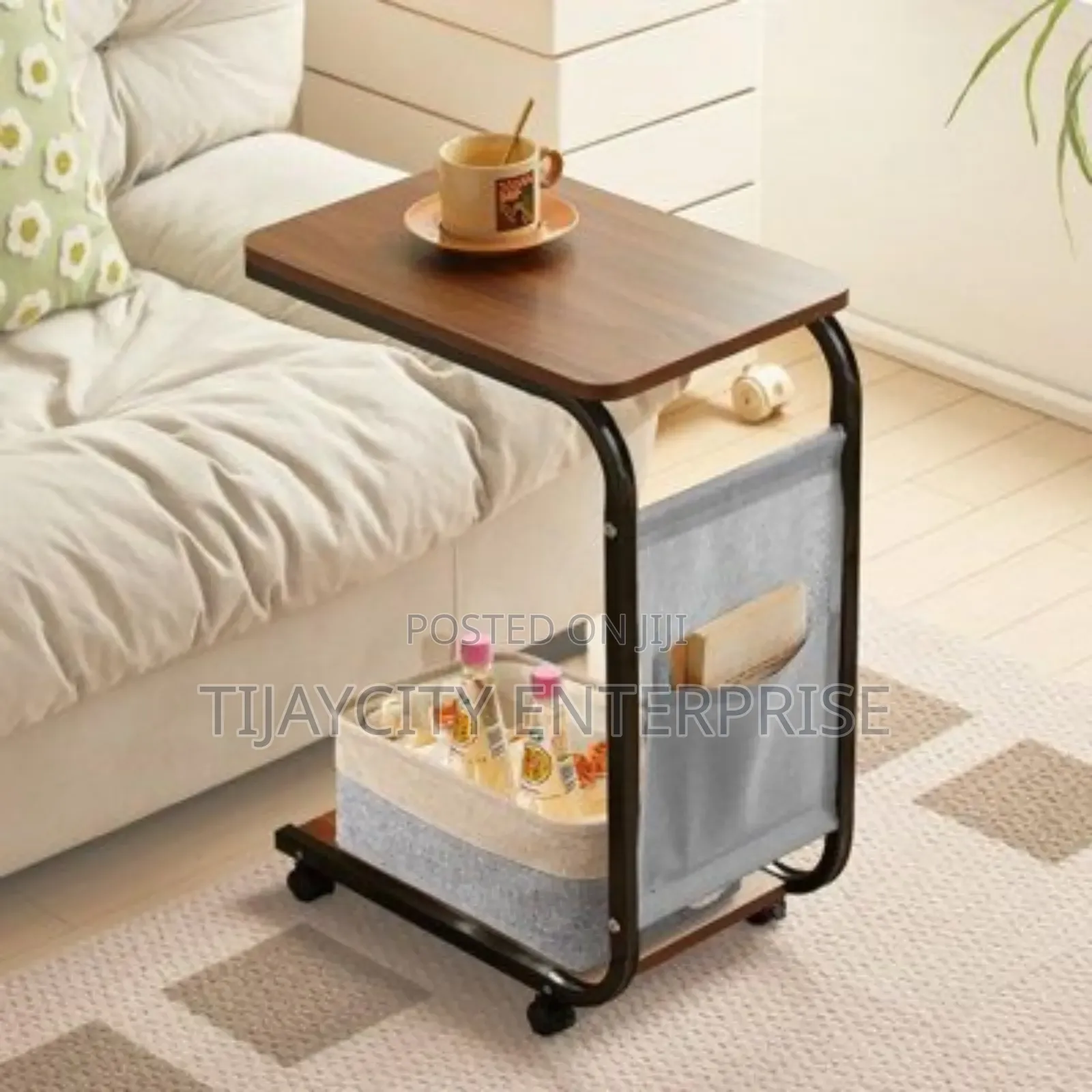 C-shaped Side Table