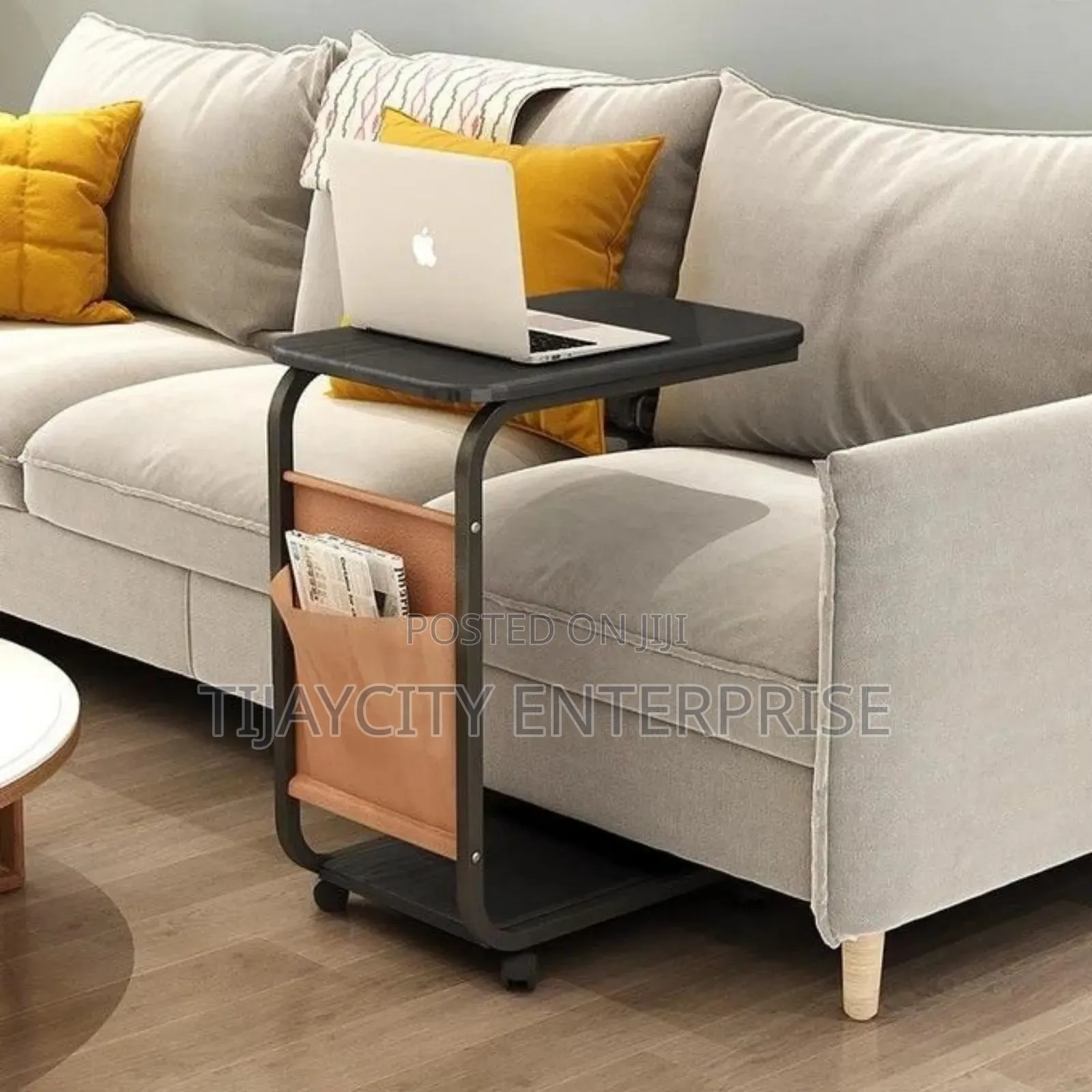 C-shaped Side Table