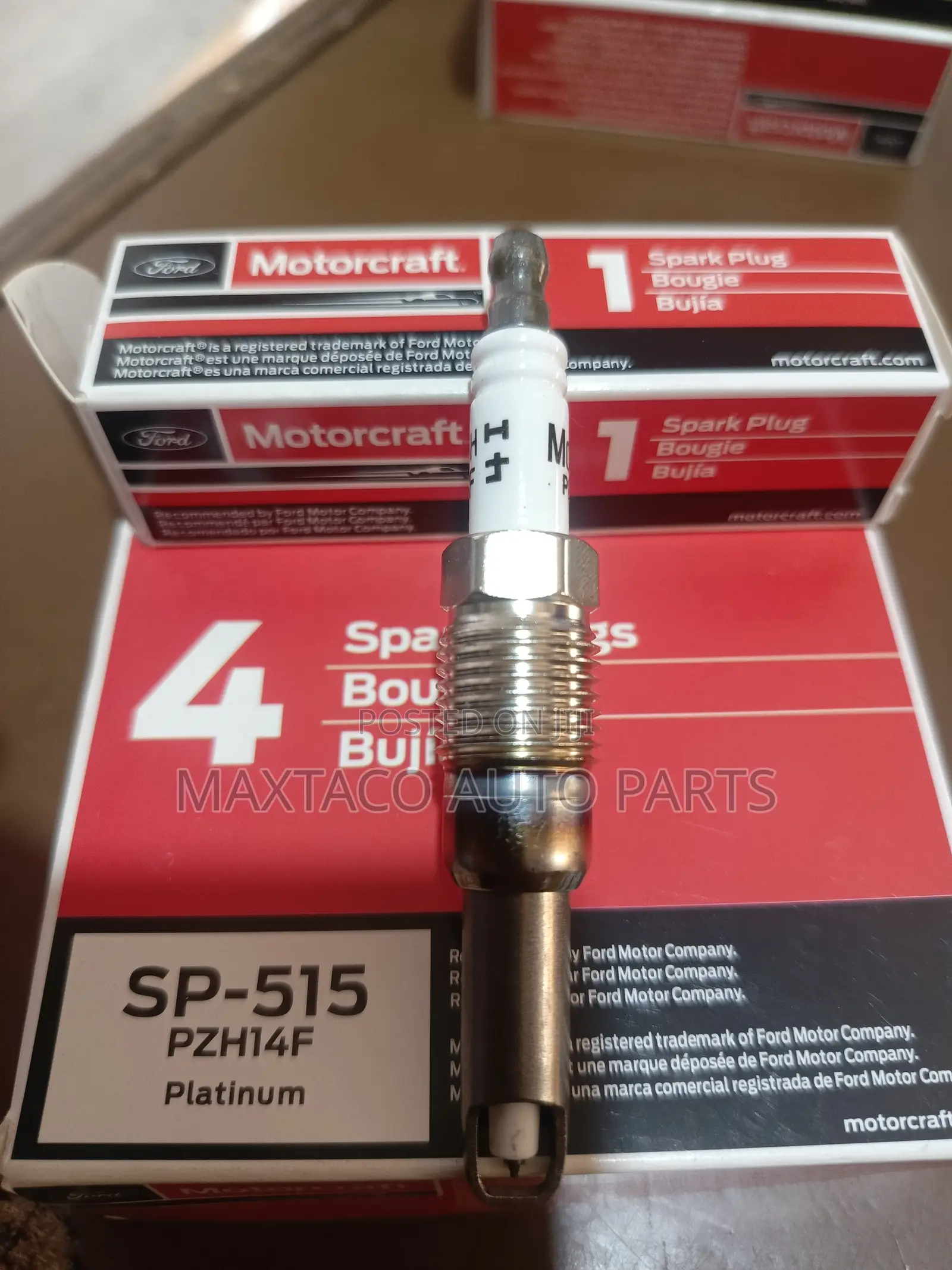 Motorcraft Sp-515 (Pzh14f) Spark Plugs for Ford