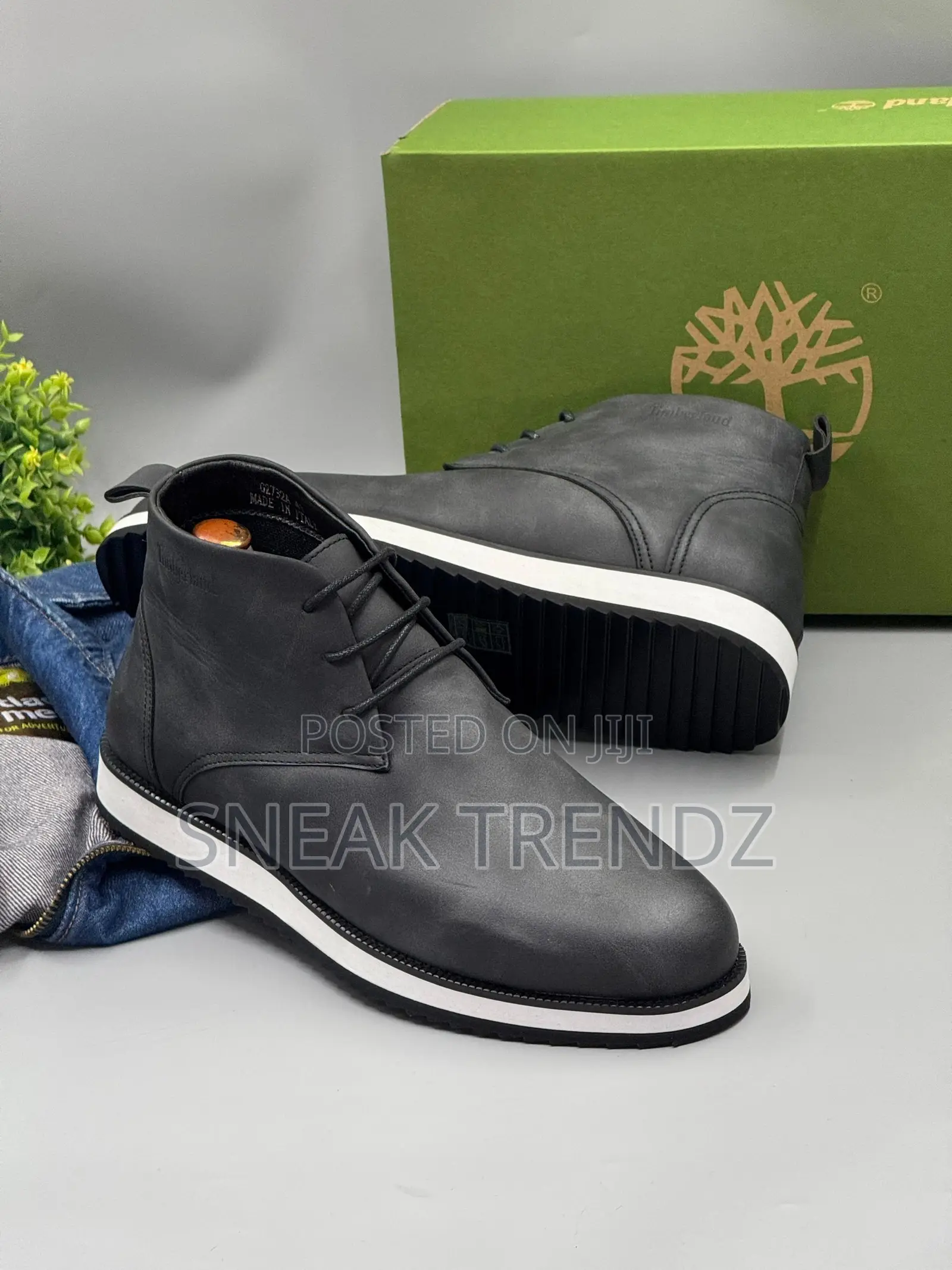 Timberland Desert Long Navy Blue Brown Black N White
