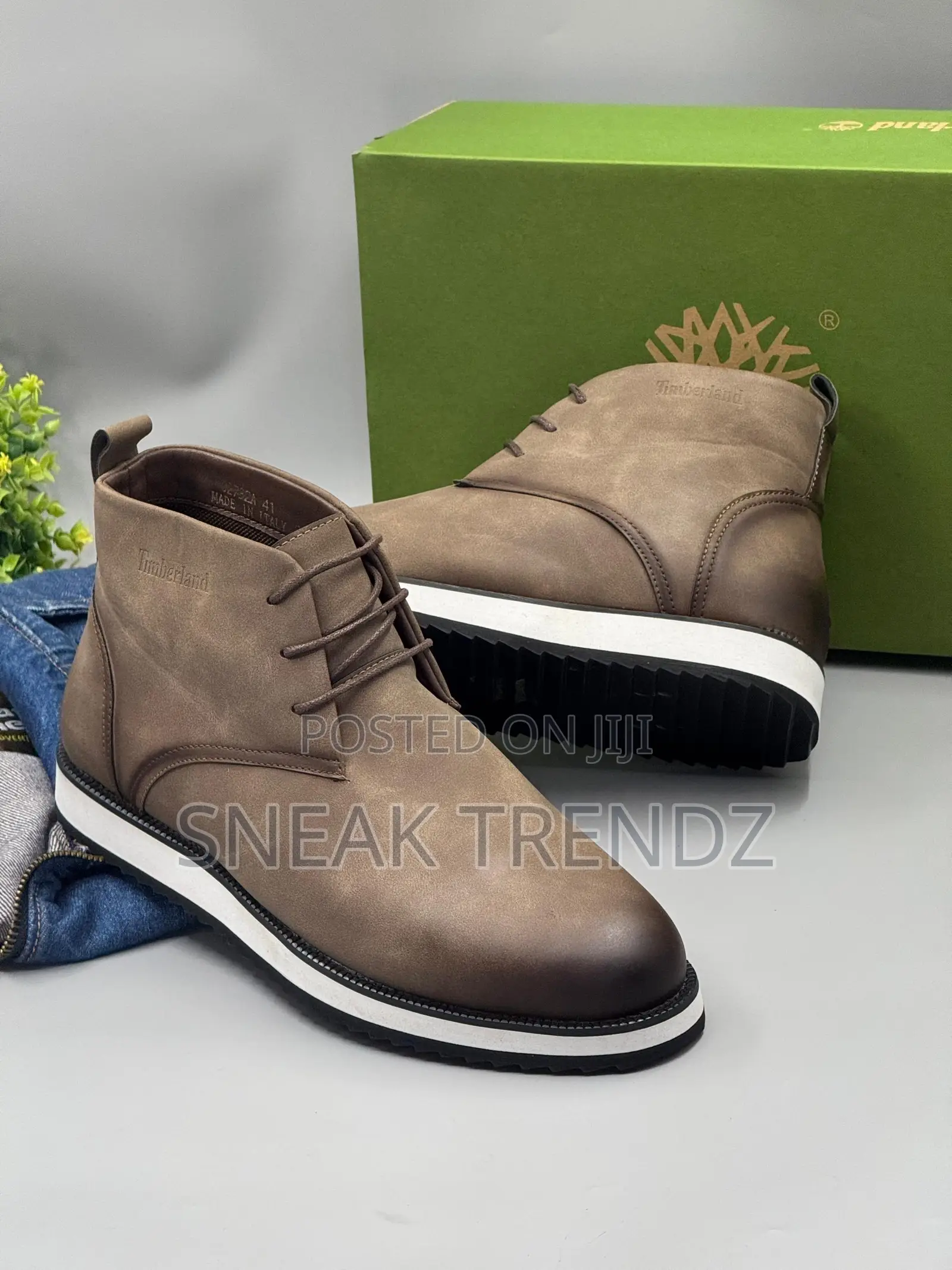 Timberland Desert Long Navy Blue Brown Black N White