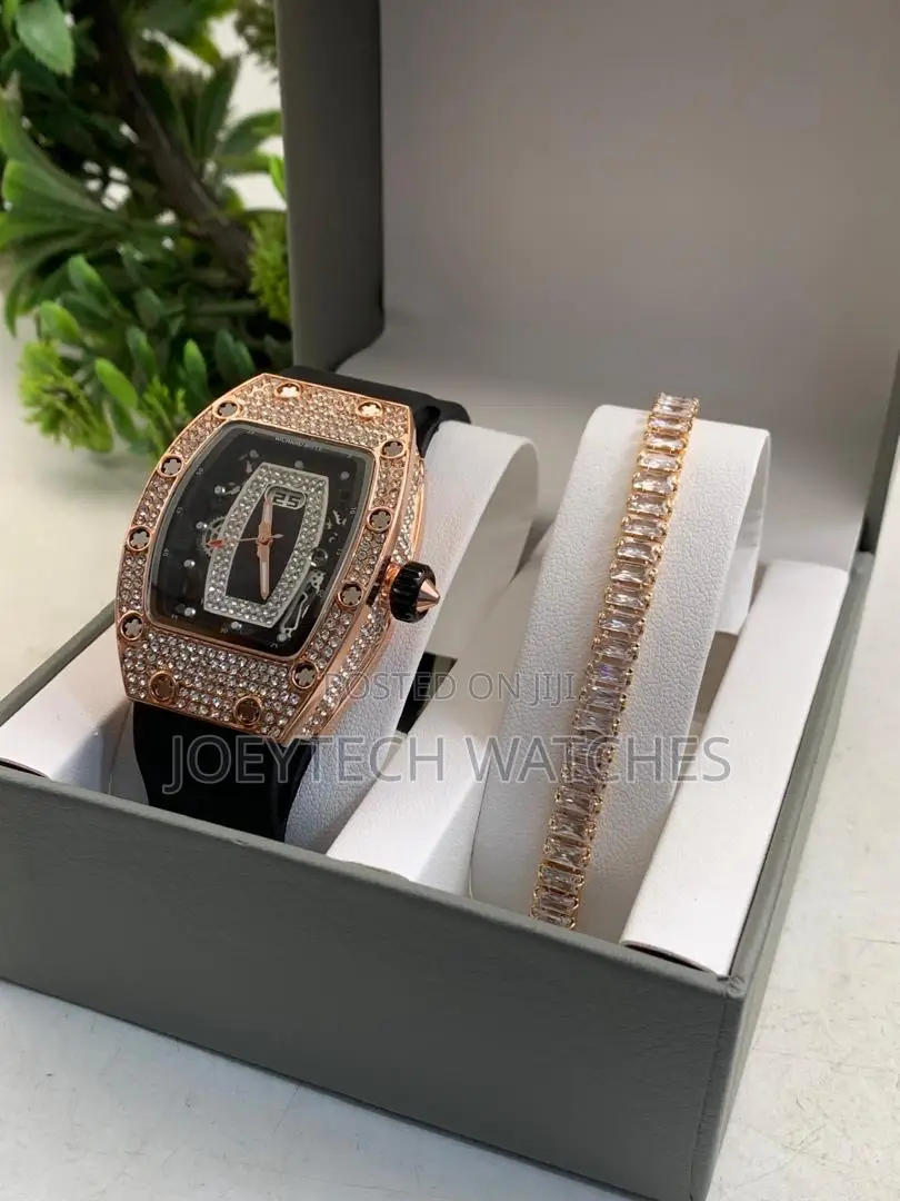 Richard Mille Ladies Watch + Free Bracelet