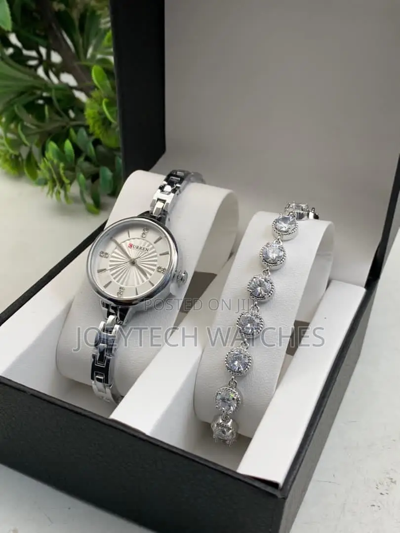 Ladies Watch + Bracelet